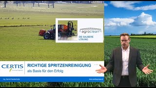 „Agroclean  Richtige Spritzenreinigung als Basis für den Erfolg OÖ PFLANZENSCHUTZAKTUELL 2021“ [upl. by Pickford]