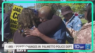 Family wants more mental health resources within Palmetto Police Department following incustody dea [upl. by Zilvia]