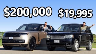 2022 Range Rover vs 2010 Range Rover  Luxury Meets Liability [upl. by Nitsoj]