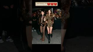 Kendall Jenner amp Hailey Bieber in New York City kendalljenner haileybieberkendalljenner hailey [upl. by Henghold678]