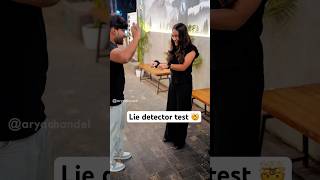 Lie detection test 😳 ytshorts videoshort test [upl. by Faubert]