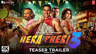 HERA PHERI 3  Trailer  Akshay Kumar Suniel Shetty Paresh Raval Bipasha Sanjay Dutt [upl. by Zulaledairam]