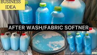 HOW TO DO YOUR OWN FABRIC SOFTENER FOR BOTH DOMESTIC AND COMMERCIAL USE [upl. by Yevreh]