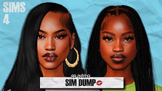 Urban Sim Dump 187 💅  CC Folder amp Sims Download  Sims 4 Create a Sim [upl. by Dareen]