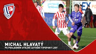 Tipsport liga nás dobře prověřila má jasno Michal Hlavatý [upl. by Buehrer]