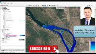 Modelling of unsteady flow in River Nile using HECRAS English [upl. by Hax]