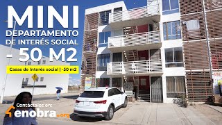 MINI DEPARTAMENTO de INTERÉS SOCIAL en Menos de 50 m2 CON 2 RECÁMARAS  Casas de Interés Social [upl. by Brenn453]