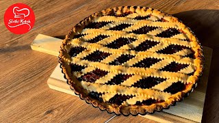 ITALIJANSKI KOLAČ SA SAMO NEKOLIKO SASTOJAKA  Crostata  How to make Crostata [upl. by Apthorp]