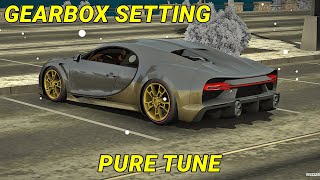 CAR PARKING MULTIPLAYER BUGATTI CHIRON GEARBOX SETTING NEW UPDATE [upl. by Kissner]