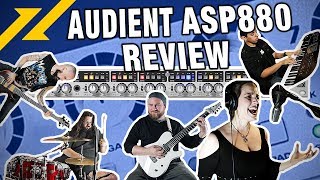 Audient ASP880 8Channel Mic Pre Review [upl. by Bluefarb122]