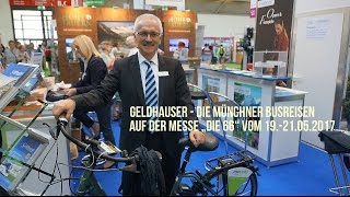 Geldhauser  die Münchner Busreisen auf der quotDie 66quot Messe in München [upl. by Sutherland]