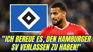 HSVTALENT Vagnoman quotABSCHIED war FALSCHE Entscheidungquot  hamburger sv nachrichten [upl. by Kerril658]