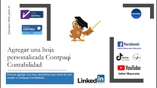 Agregar hoja electrónica en Contpaqi Contabilidad [upl. by Nyleimaj619]