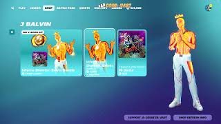 Inferno J Balvin Returns Fortnite Shop [upl. by Ronel643]