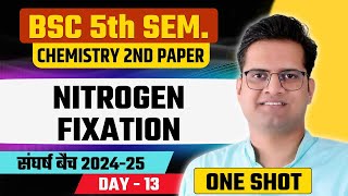 Nitrogen FixationDay13BSc 5th Semester ChemistryBe DKDian [upl. by Etnoled19]