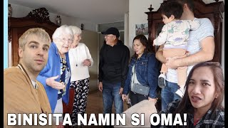 BINISITA NAMIN SI OMA SHOCK SI MADER SYA LANG MAG ISA Dutchfilipina couple [upl. by Senn]