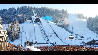 SKOKI NARCIARSKIETCS GARMISCH PARTENKIRCHENTRANSMISJA [upl. by Grissel]