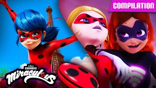 MIRACULOUS  🐞 Compilation 1 🐾 ÉPISODES ENTIERS ▶️ Climatika  Lady Wifi  Princesse Fragrance [upl. by Ariaec]