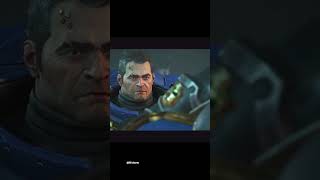 Leandros entry in Space Marine 2 its shocking revelation scene warhammer40kspacemarine2 [upl. by Anoirb202]