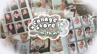 collaging amp storing photocards 💡 onf edition [upl. by Hendren866]