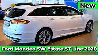 New Ford Mondeo SW Estate ST Line 2020 Review Interior Exterior [upl. by Lannie]