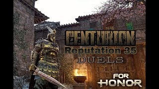 For Honor  Centurion Duels Reputation 35 [upl. by Amitak710]