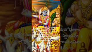 1st slokam in bagavathgeetha lyricsbagavathgeetha lyrics hindugod trendingshorts viralreels [upl. by Hanafee570]