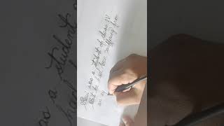 handwriting cursive calligraphy simple lettering [upl. by Merton]