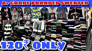 120₹ में branded men’s sweater wholesale Delhi Tagore garden  A grade men’s sweater [upl. by Anitsrhc897]