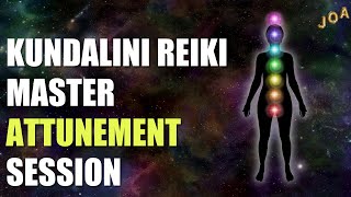 KUNDALINI REIKI 3 MASTER ATTUNEMENT [upl. by Nahtannhoj347]