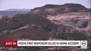 Provo first responder killed in hiking accident in Garfield County [upl. by Sikram868]