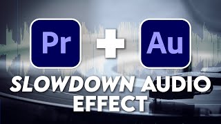 Turntable Slowdown Audio Effect in Premiere Pro and Audition shorts [upl. by Akaenahs472]