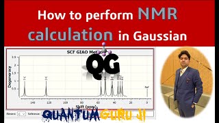 How to perform NMR calculation in Gaussian  NMR [upl. by Fernando]