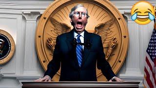 What REALLY Happened To Mitch McConnell 😆 [upl. by Anin]