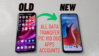 Tranfer Data Android To Android 2024  Old Phone To New Phone Transfer [upl. by Reyotal]