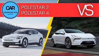 Polestar 2 vs Polestar 4  2024  Detailed Comparison Review [upl. by Benildas]