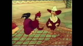 Chicken A La King  1937 Classic Cartoon  In Color [upl. by Arihaz313]