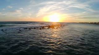 Time Lapse Tramonto dal pontile di Ostia Lido il 10 settembre 2022 ostialido [upl. by Dewhirst971]