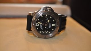 Panerai Pam 0025 Luminor Submersible [upl. by Llehcar962]