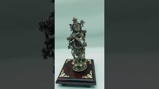 Divine Ambegalu Krishna and Mandasana Idols in Silver 925  Dharmik Jewelsquot [upl. by Aiuqal]