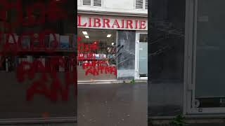 La Librairie Vincent vandalisée [upl. by Nosaj]