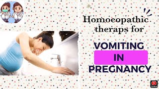 Homoeopathic theraps series1 Vomiting in pregnancy [upl. by Adnuhsat807]