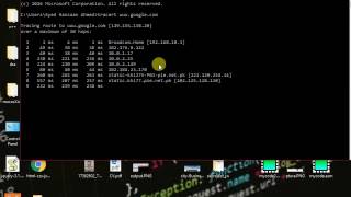 How to Trace ip address through cmd [upl. by Fabrice]