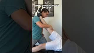 How to stretch a TIGHT hamstring chiropractictreatment [upl. by Elttil]