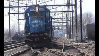 Conrail FJ4 at Holmesburg Jct March 27 2003 [upl. by Aled898]