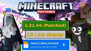 ✨CÓ LINK SHADER Cách Tải Minecraft 12144 Patched  Shader Newb x Slient [upl. by Anna-Diana]