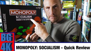 Monopoly Socialism  Boardgames4K Quick Review [upl. by Airliah813]