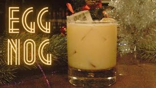 EGG NOG COCKTAIL Recipe [upl. by Ambrosius]