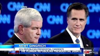 Mitt Romney Takes on Newt Gingrich in Florida Debate [upl. by Dash]