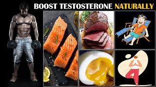 Six Simple Steps To Boost Testosterone Naturally Foods To Boost Testosterone [upl. by Gunzburg289]